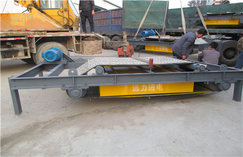 江西礦山永磁自卸式除鐵器