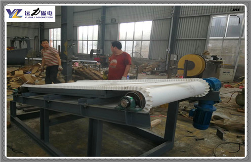 重慶平板磁選機皮帶老跑偏如何進行