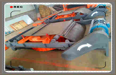 電磁自卸式除鐵器安裝示意圖是什麼樣子的