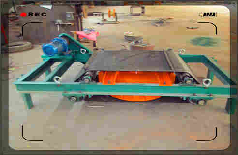 電磁自卸式除鐵器安裝示意圖是什麼樣子的