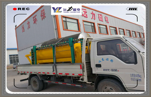 幹式永磁筒式磁選機，幹式永磁筒式磁選機的安裝要點_小型鐵礦石幹式永磁筒式磁選機的安裝要點_工作原理 _選礦流程 