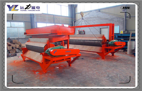 石英砂濕式磁選機，安徽石英砂濕式磁選機_釩鈦鐵礦安徽石英砂濕式磁選機型號參數及磁場強度