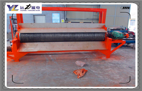 石英砂濕式磁選機，安徽石英砂濕式磁選機_釩鈦鐵礦安徽石英砂濕式磁選機型號參數及磁場強度