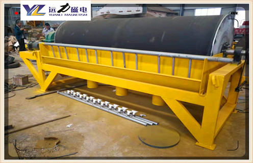 半逆流磁選機，湖北半逆流磁選機構造_結構工作原理圖_湖北半逆流磁選機構造如何調整及工藝流程圖