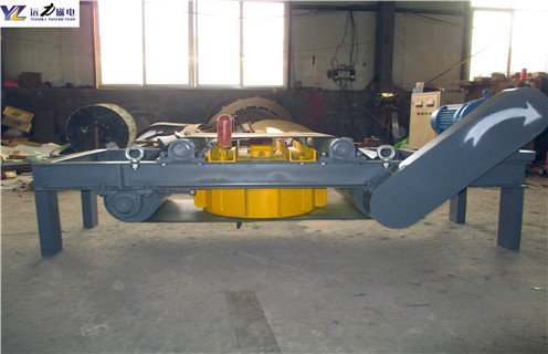 自卸式電磁除鐵器，吉林自卸式電磁鐵除鐵器_如何卸鐵國家標準安裝工作視頻_吉林自卸式電磁鐵除鐵器型號