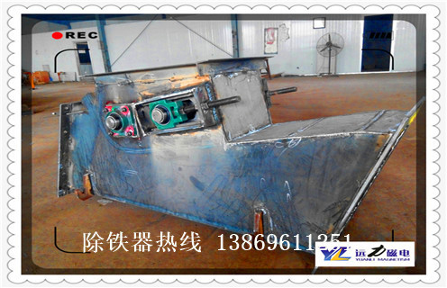 鋰電管道除鐵器，福建鋰電管道除鐵器_遠力福建鋰電管道除鐵器安裝示意圖型12000高斯_可定製工作原理 