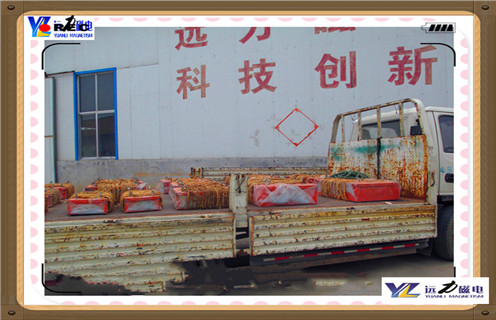 自卸式永磁除鐵器，遼寧自卸式永磁除鐵器生產廠家內部磁塊安裝方法_遼寧自卸式永磁除鐵器生產廠家使用說明書原理型號價格 