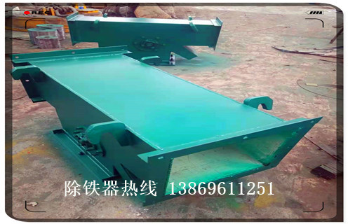 管道除鐵器，江西風送管道除鐵器_遠力江西風送管道除鐵器應用安裝示意圖型12000高斯_可定製工作原理