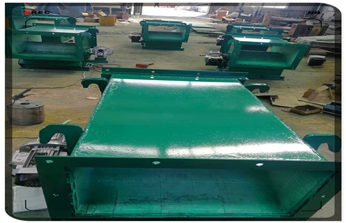 鋰電管道除鐵器，湖北鋰電管道除鐵器_遠力湖北鋰電管道除鐵器應用安裝示意圖型12000高斯_可定製工作原理