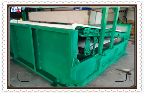 平板磁選機，山東哪家賣平板磁選機選鈦礦用_山東哪家賣平板磁選機選鈦礦用皮帶老跑偏的磁筒更換工作原理_選礦規格參數及執行標準