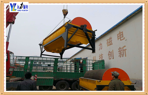 幹式磁選機，內蒙古幹式磁選機型號_內蒙古幹式磁選機型號設備有多重製作如何選鐵參數規格一般是多少_生產廠家