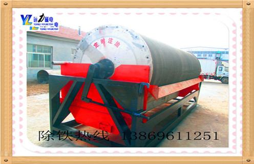永磁筒式磁選機，山西ct永磁筒式磁選機_山西ct永磁筒式磁選機高溫生產線如何配置報價發展工作視頻皮帶及結構價格 