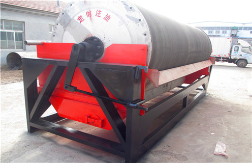 永磁筒式磁選機，濟南永磁筒式磁選機_遠力濟南永磁筒式磁選機批發生產廠家的結構磁場分布圖