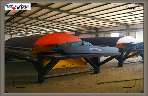 永磁筒式磁選機，廣西永磁筒式磁選機優點_遠力廣西永磁筒式磁選機優點的結構磁場分布圖