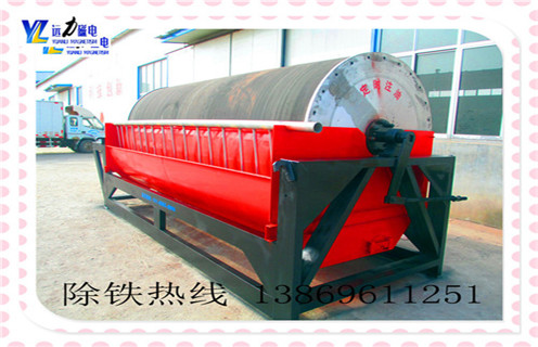 永磁筒式磁選機，防城港永磁筒式磁選機_防城港永磁筒式磁選機視頻鐵精粉流程及轉速有什麼規定 
